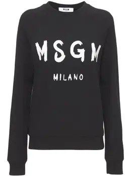 MSGM: Хлопковый свитшот 