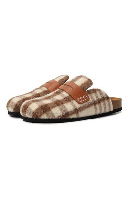 JW Anderson: Бежевые сабо 