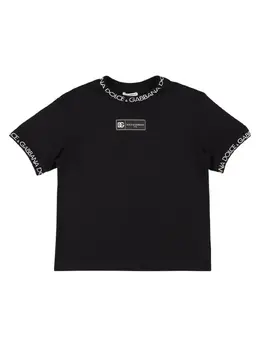 DOLCE & GABBANA: Хлопковая футболка  T
