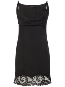 VERSACE: Драпированное платье 