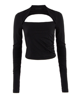 HELMUT LANG: Чёрный топ 