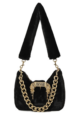 VERSACE JEANS COUTURE: Чёрная сумка 