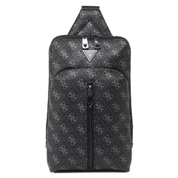 Guess: Чёрная спортивная сумка 
