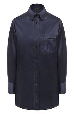 Kiton: Атласная блуза 