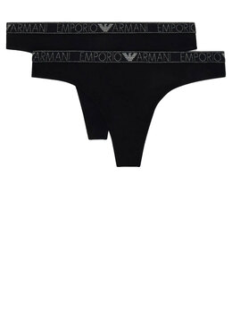 EMPORIO ARMANI Underwear: Чёрные трусы 
