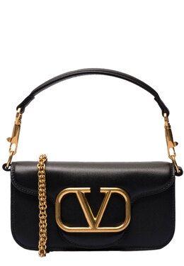 VALENTINO: Чёрная сумка 