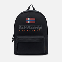 Napapijri: Чёрный рюкзак  Hering