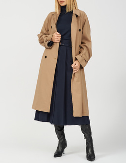 WEEKEND MAX MARA: Бежевый плащ 