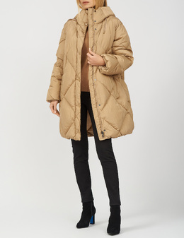 WEEKEND MAX MARA: Бежеві пуховики 