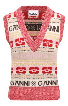 Ganni: Жилет из шерсти 