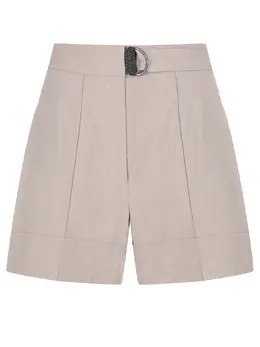 BRUNELLO CUCINELLI: Бежевые шорты 