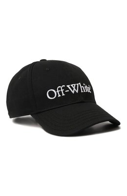 Off-White: Чёрная кепка 