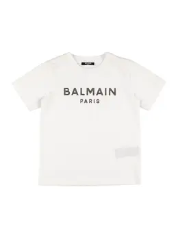 BALMAIN: Бавовняні футболки 