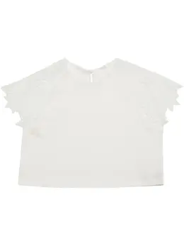 CHLOÉ: Хлопковая футболка 