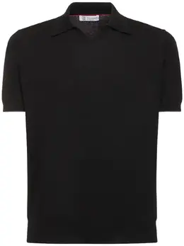 BRUNELLO CUCINELLI: Хлопковое поло 