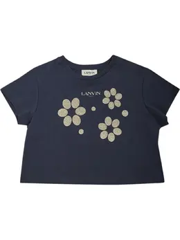 LANVIN: Хлопковая футболка 