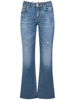 BALMAIN: Расклешённые джинсы 