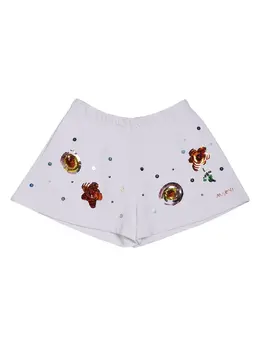 MARNI JUNIOR: Хлопковые шорты 