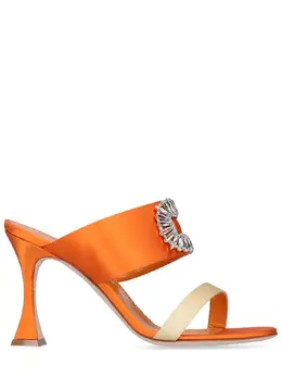 MANOLO BLAHNIK: Прозрачные сабо 