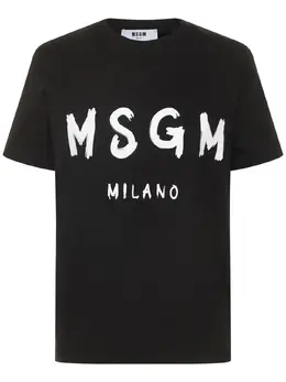 MSGM: Чёрная футболка 