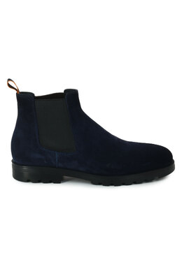 SANTONI: Синие ботинки 