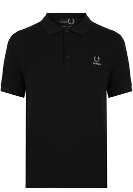 FRED PERRY: Чёрное поло 