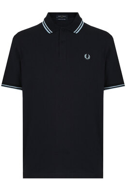 FRED PERRY: Синее поло 