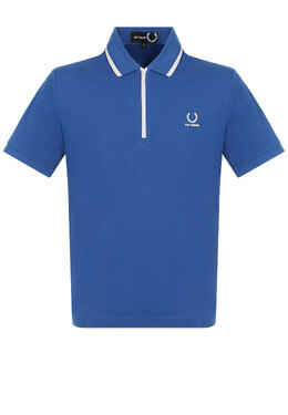 FRED PERRY: Синее поло 