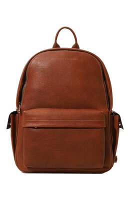 Brunello Cucinelli: Коричневый рюкзак 