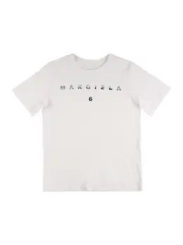 MM6 MAISON MARGIELA: Хлопковая футболка 