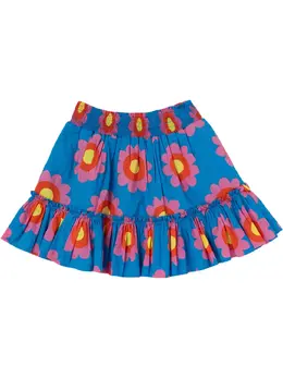 STELLA MCCARTNEY KIDS: Юбка с цветочным принтом 