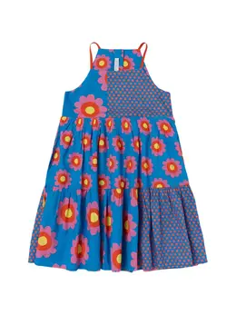 STELLA MCCARTNEY KIDS: Платье с цветочным принтом 