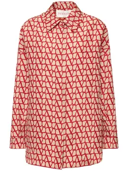 VALENTINO: Куртка оверсайз 