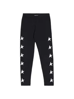 GOLDEN GOOSE: Хлопковые легинсы  Star