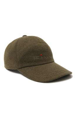 Kiton: Кепка цвета хаки 
