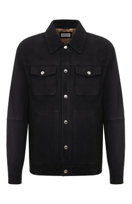 Brunello Cucinelli: Замшевая куртка 