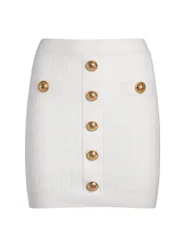 BALMAIN: Трикотажная юбка 