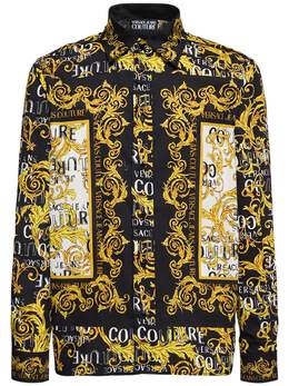 VERSACE JEANS COUTURE: Рубашка с принтом 