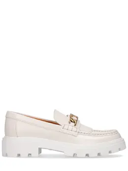 TOD'S: Белые лоферы 