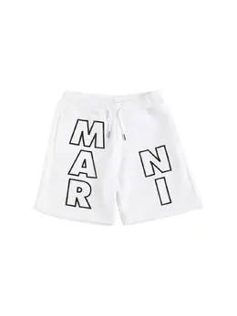 MARNI JUNIOR: Шорты с принтом 