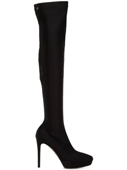 GIANVITO ROSSI: Чёрные сапоги 