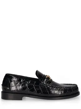 VERSACE: Чёрные туфли  Medusa
