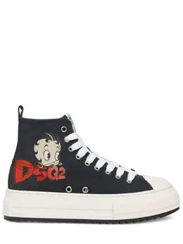 DSQUARED2: Чорні кросівки 