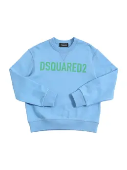 DSQUARED2: Бавовняні світшоти 