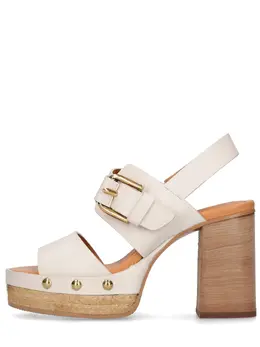 SEE BY CHLOÉ: Белые сандалии 