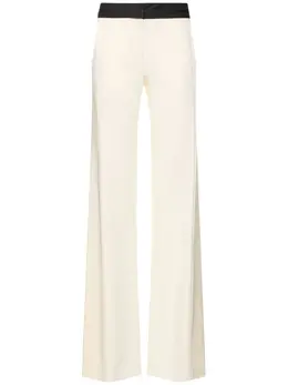 VICTORIA BECKHAM: Брюки из вискозы 
