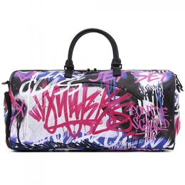 SPRAYGROUND: Дорожная сумка с принтом 