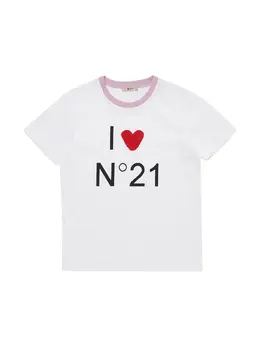 N°21: Футболка с принтом 