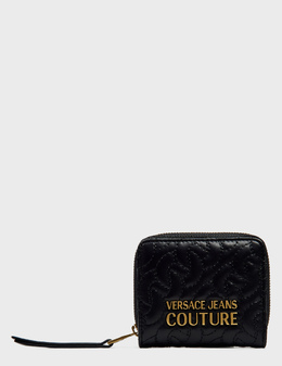VERSACE JEANS COUTURE: Чёрный кошелёк 