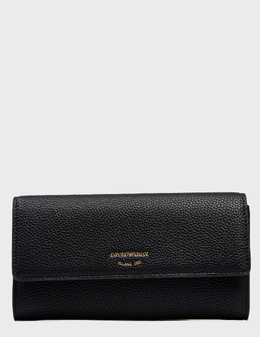 EMPORIO ARMANI: Чорні гаманці 